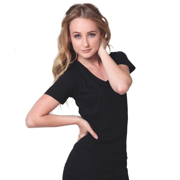 Sportage Womens Slimfit V-neck Thumbnail