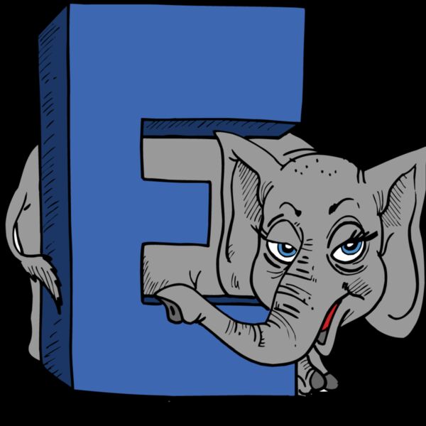 E is for Elephant Thumbnail