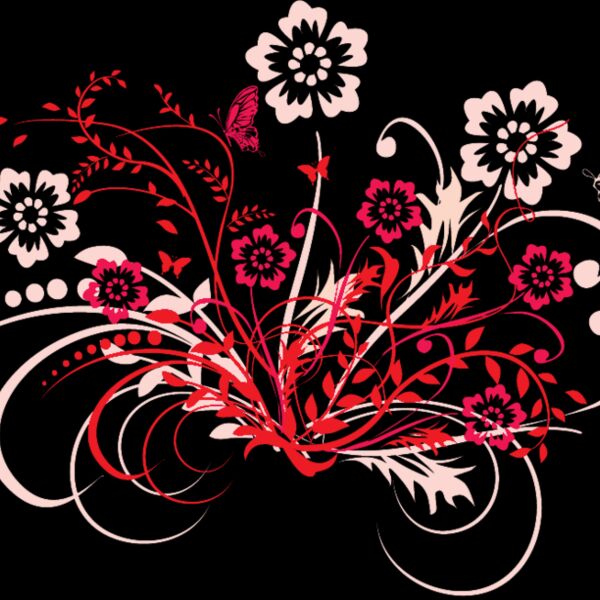 png swirl flowers design 1 Thumbnail