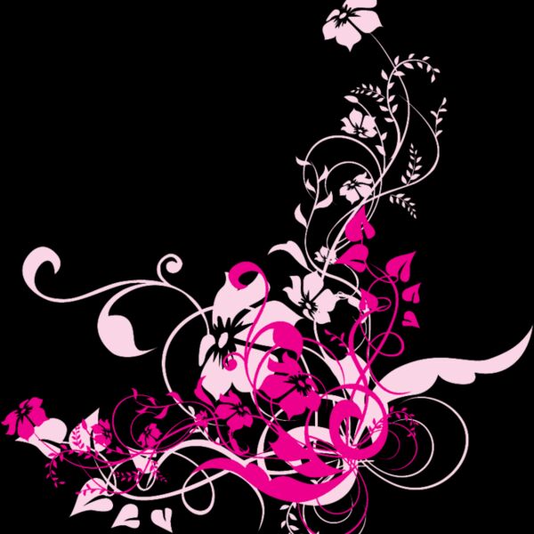 png swirl flowers design 2 Thumbnail