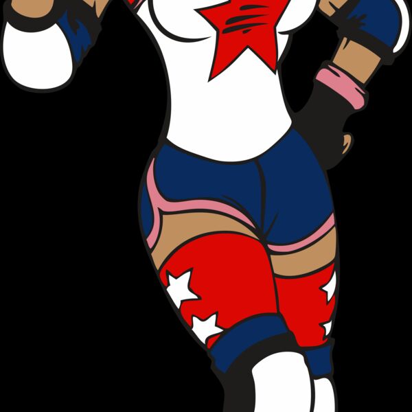 Roller derby girl Thumbnail