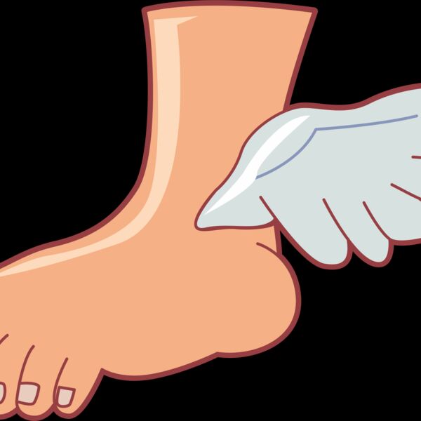 foot with wing Thumbnail