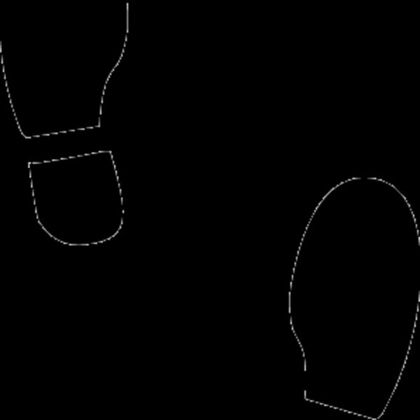 black shoe prints Thumbnail