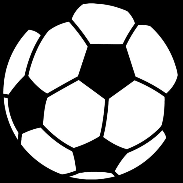 Soccer ball black white Thumbnail