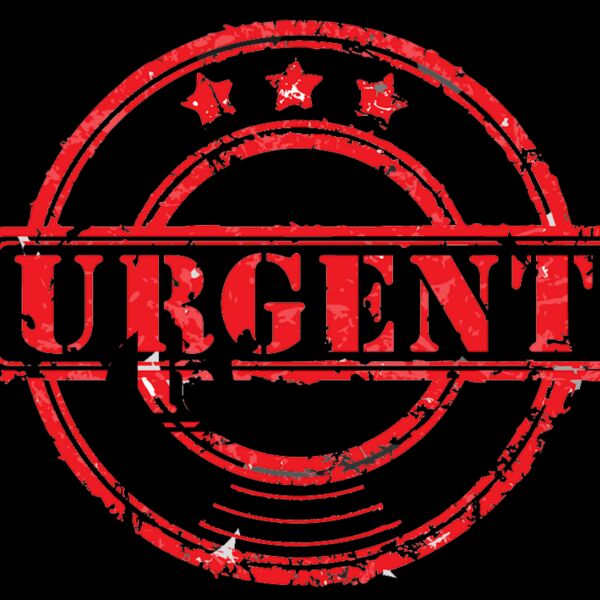 Urgent stamp Thumbnail