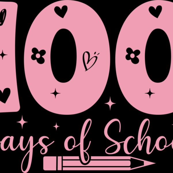 100 Days Pink Thumbnail