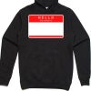 AS Colour Adult Stencil Hoodie Thumbnail
