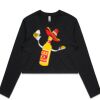 AS Colour Long Sleeve Crop Thumbnail