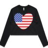 AS Colour Long Sleeve Crop Thumbnail